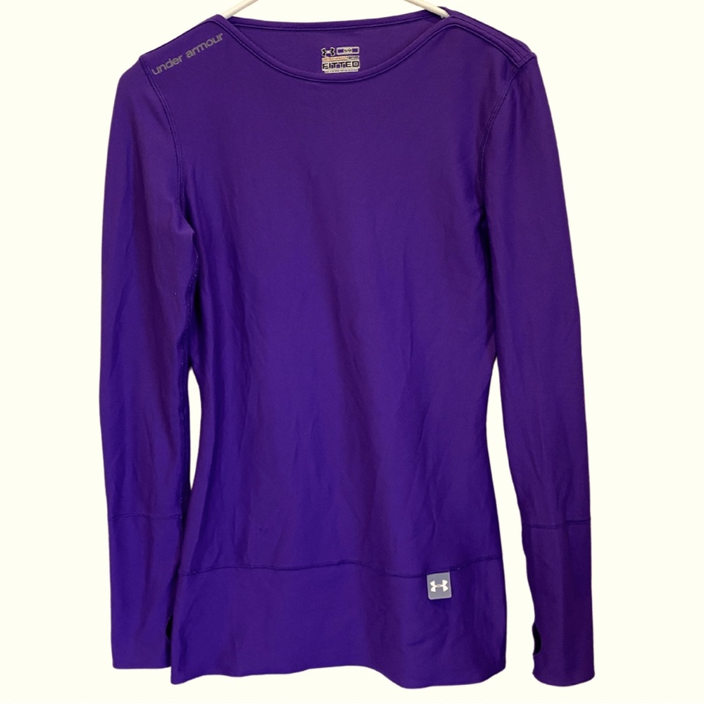 Under Armour All Season Gear Fitted Long Sleeve GUC Size Small
